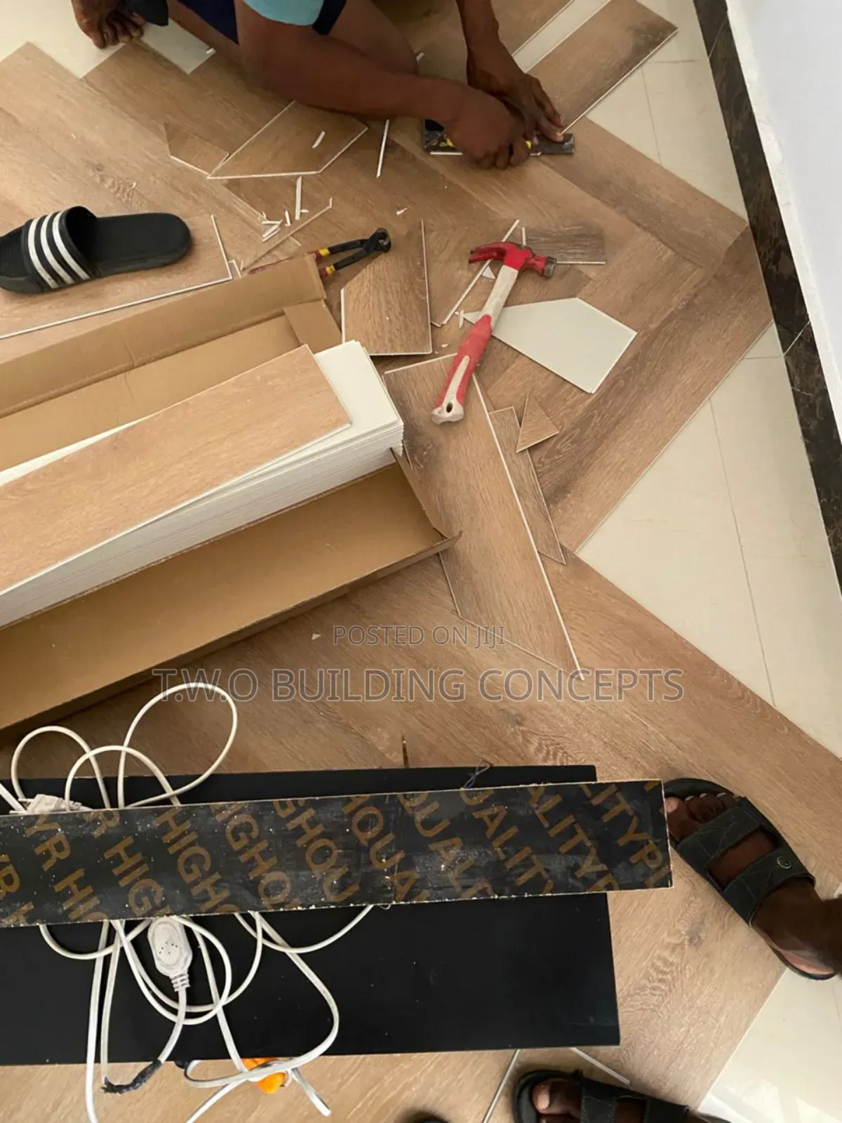 Herringbone SPC Floor