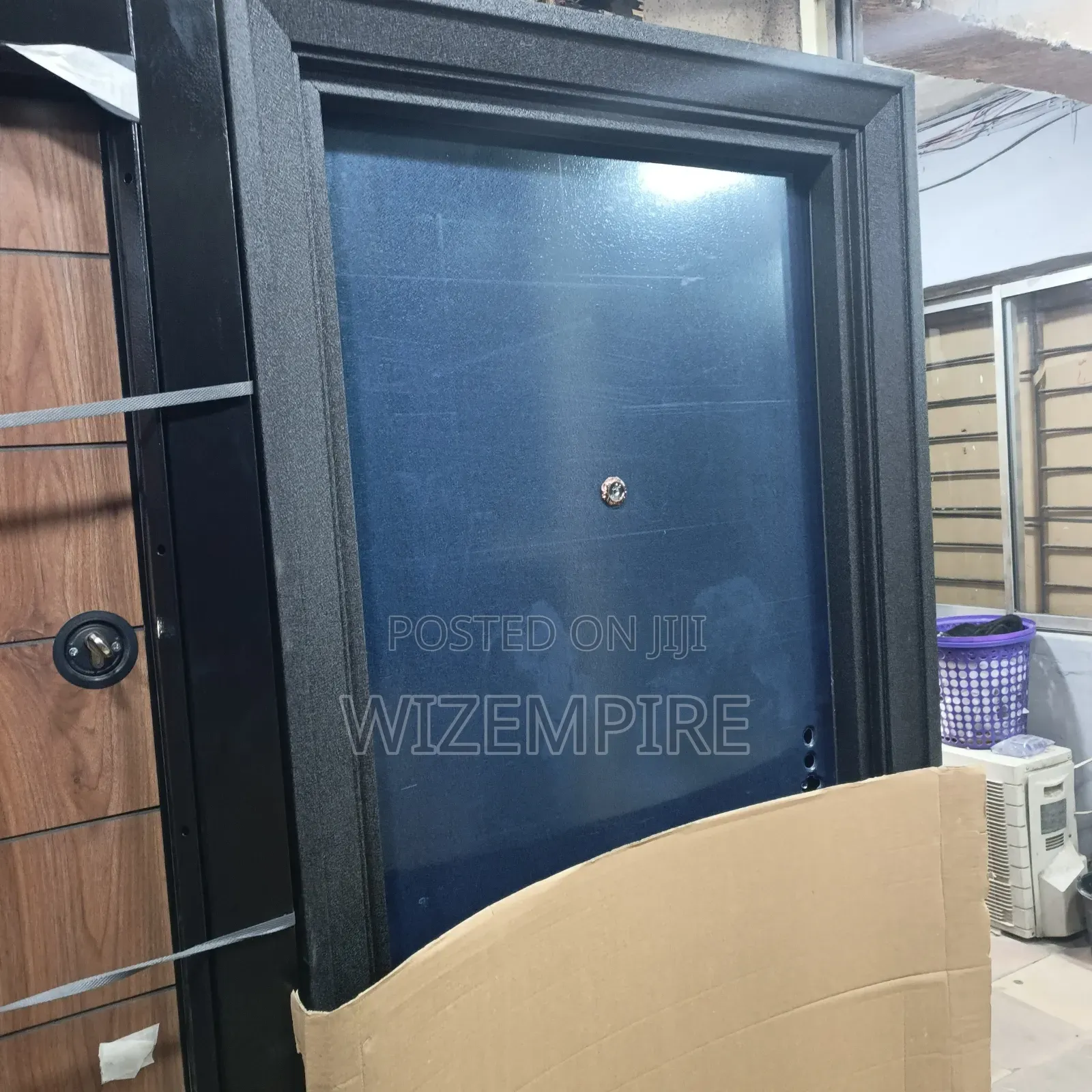3ft Black Rustic Steel Doors Available