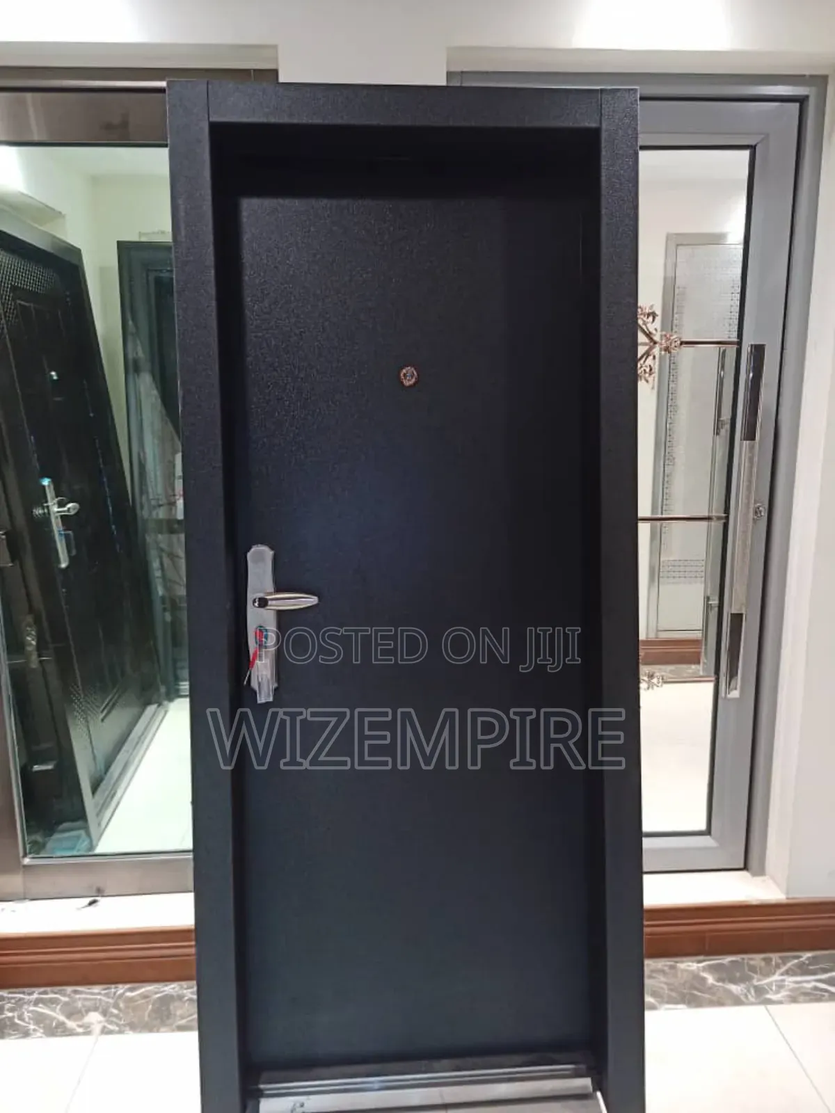 3ft Black Rustic Steel Doors Available