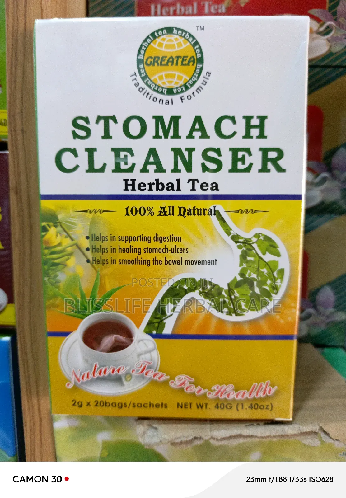Intestine Detoxification Herbal Tea Great