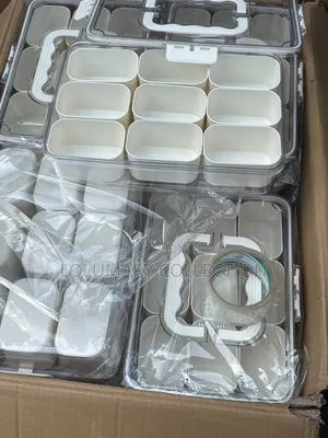 Multipurpose Transparent Storage Box – 9 Detachable