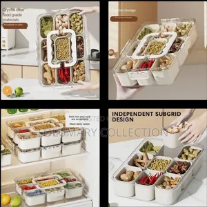 Multipurpose Transparent Storage Box – 9 Detachable