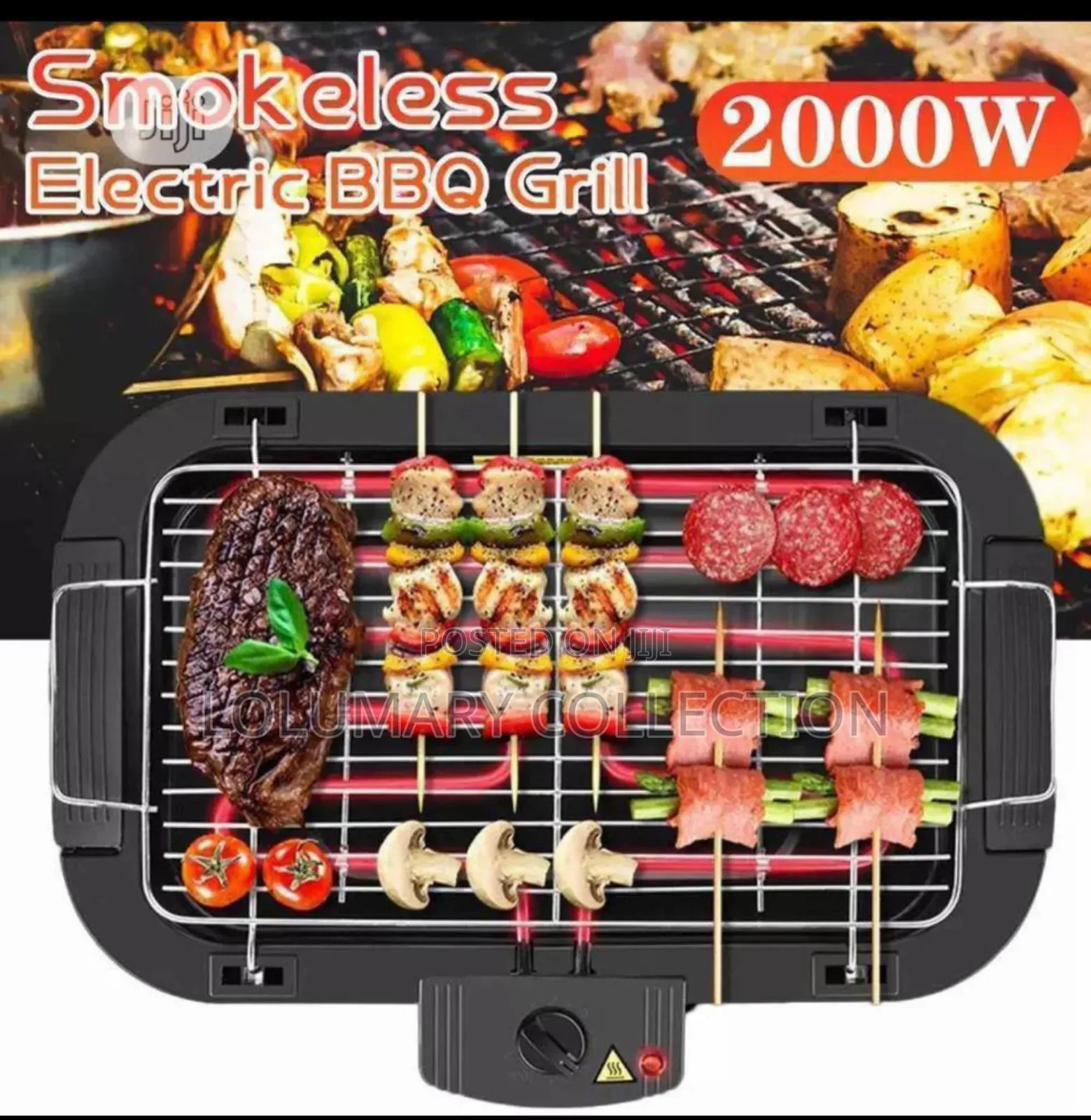 Electric Barbecue Grill