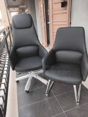 Cream Coloured Executive Swivel Chair
