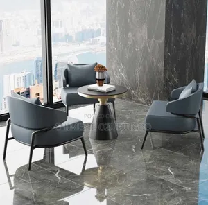 Brown and Grey Coloured Executive Lounge Chairs
