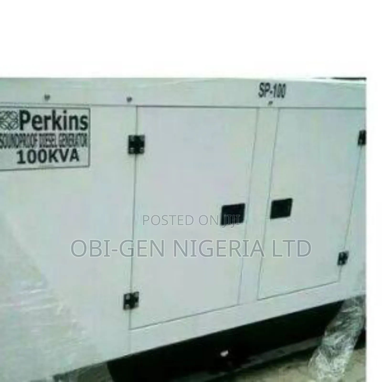 Perkins 100kva Soundproof Diesel Generator Set