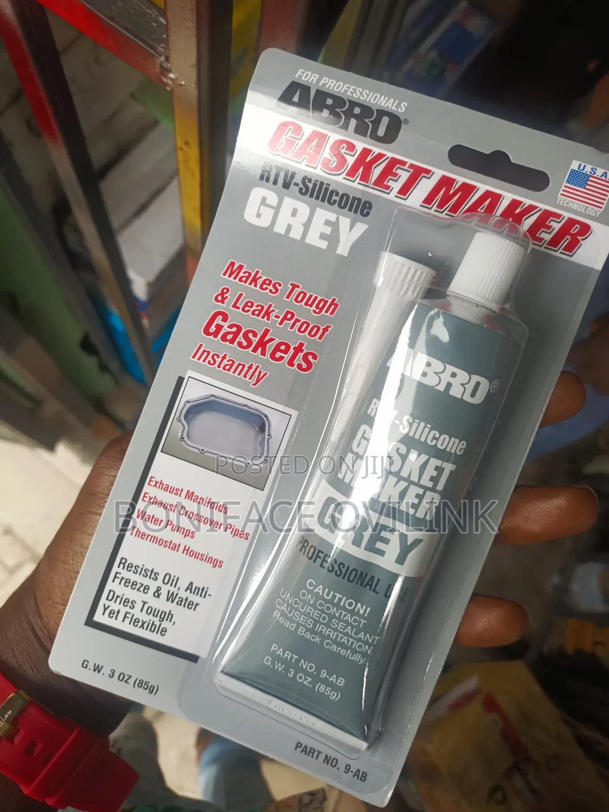Abro Gasket Maker Grey