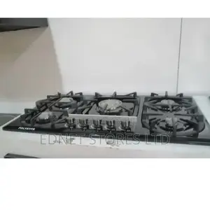 Polystar 88cm Galvanise Steel 5gas Burner Builtin Cooker Hob