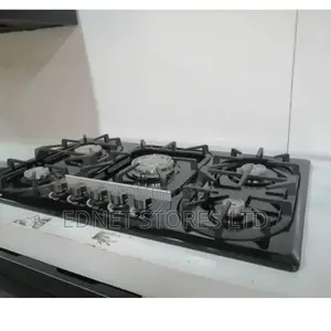 Polystar 88cm Galvanise Steel 5gas Burner Builtin Cooker Hob