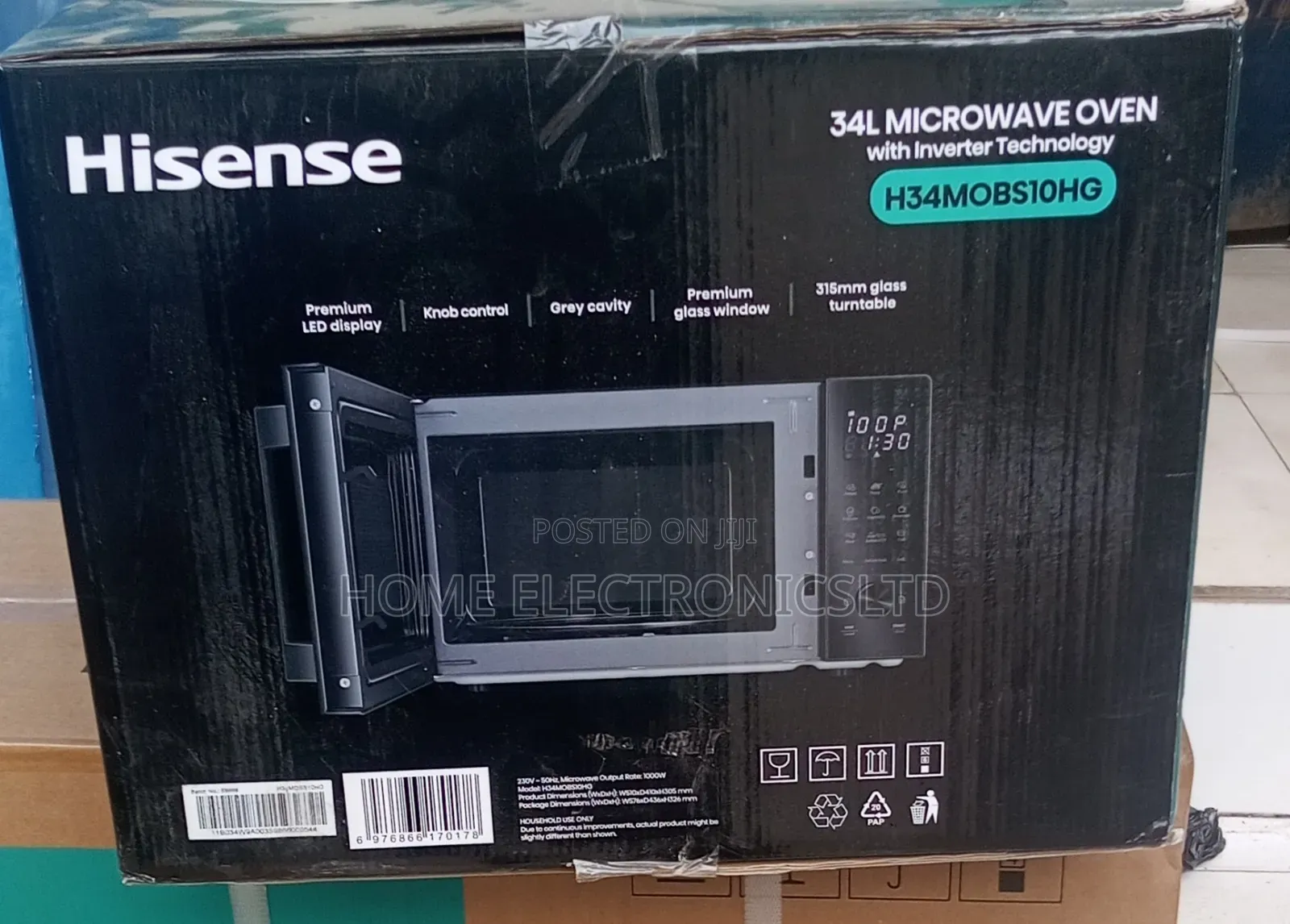 Hisense Inverter Microwave 34 Liter