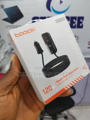 Toocki 120w Multiport Expansion Car Charger