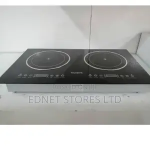 74cm X44cm Polystar 2 Burner Ceramic/Infra Red Cooker Top