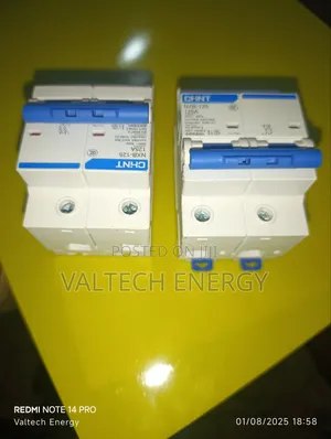 Original Chint 125a 2pole Dc Circuit Breaker