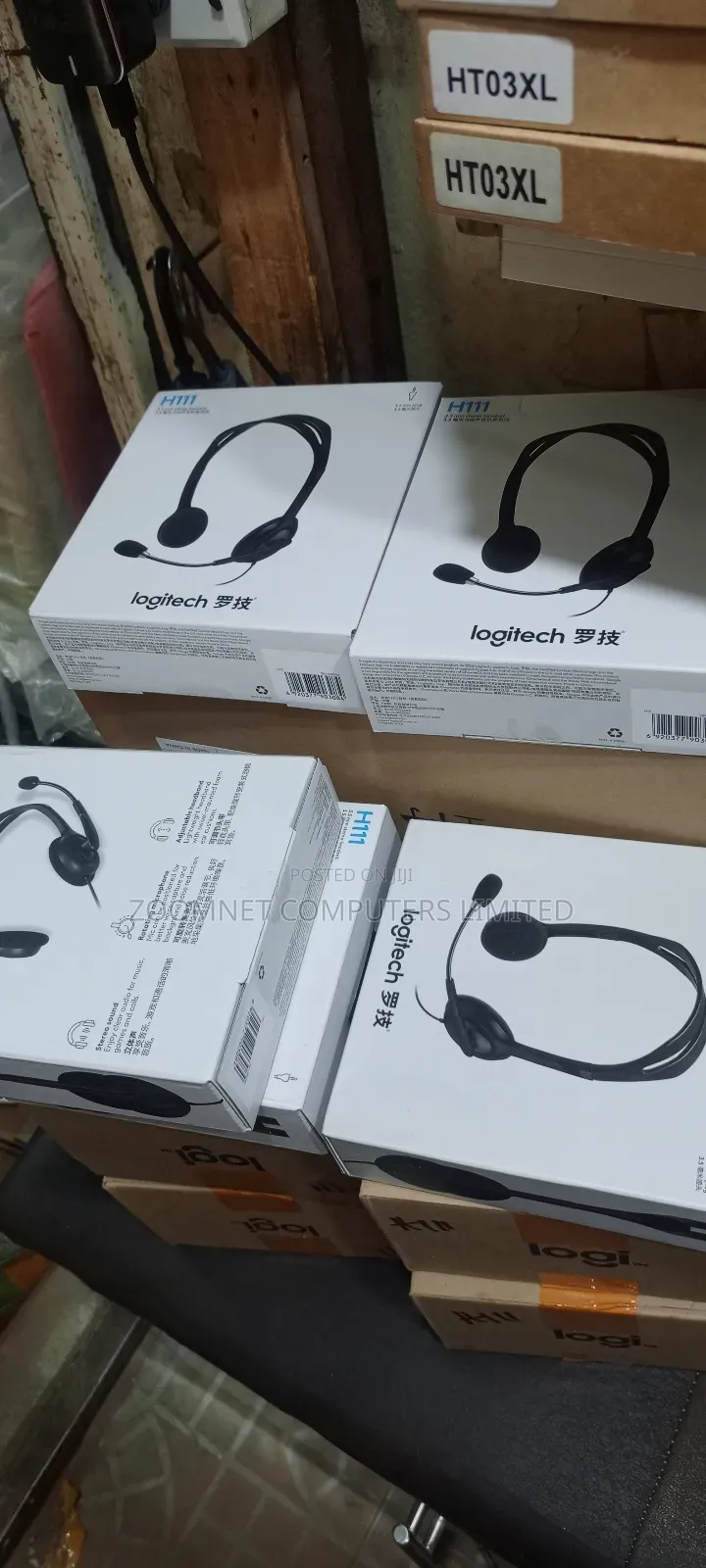 H111 Logitech Headsetd
