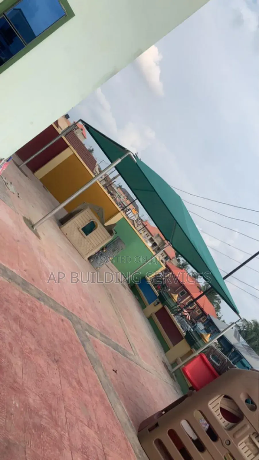 Caport for Car Playing Ground