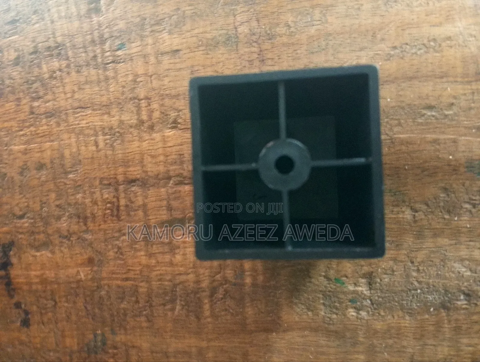 Chair Leg Plastic Black 2inch