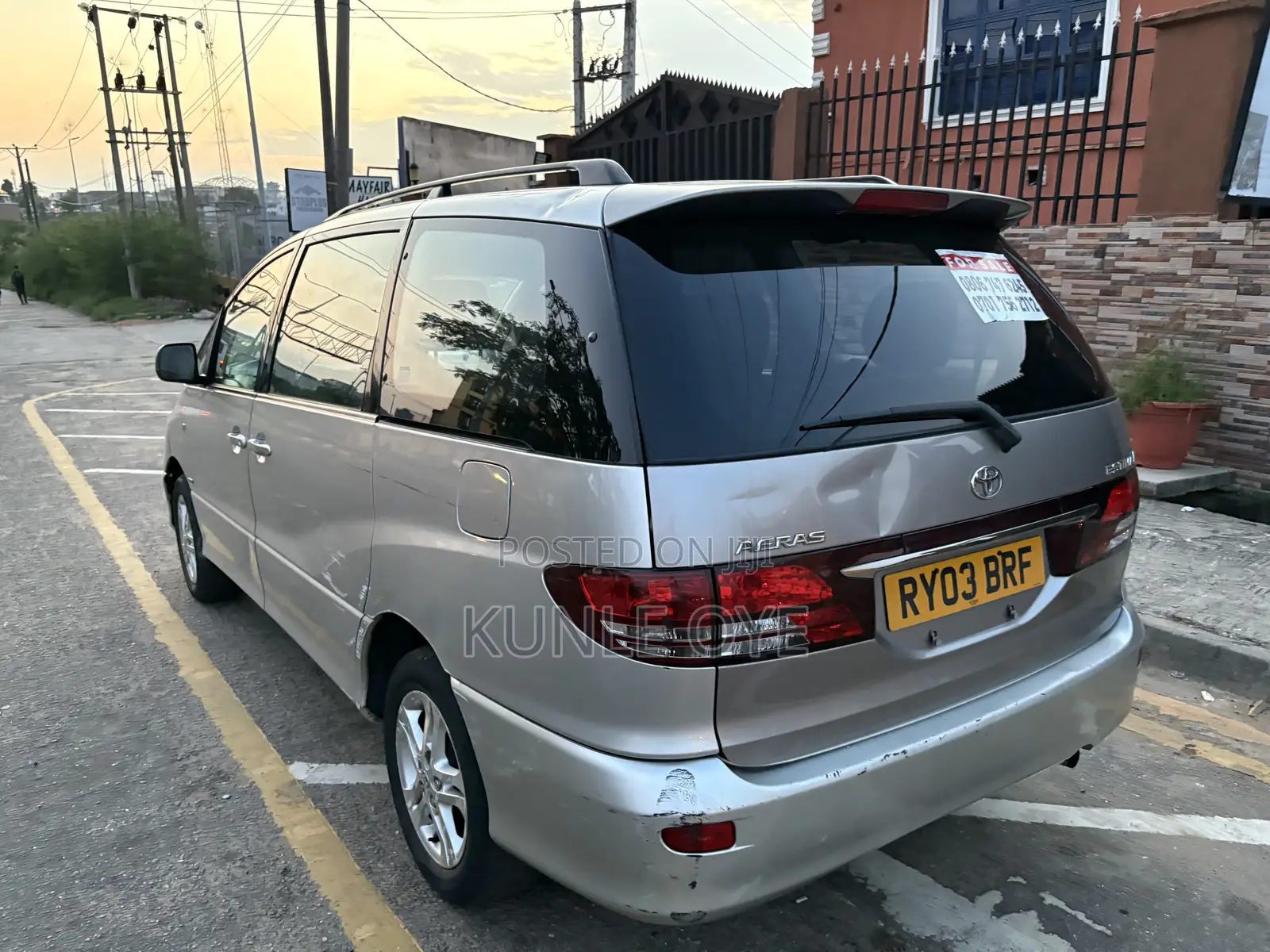 Toyota Previa Automatic 2004 Silver