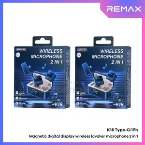 Microphone Lavalier Wireless for Mobile Lightning Remax