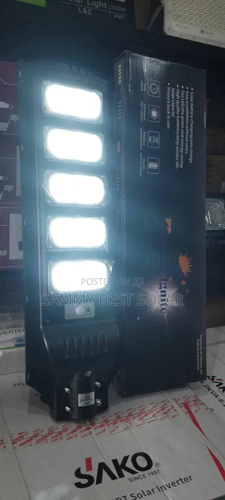 500watts Power Ignite Solar Street Light Now Available.
