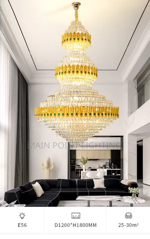 Led Crystal Chandelier Light