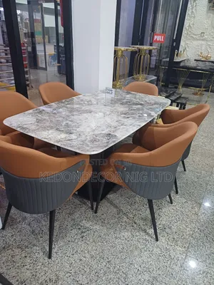 Marble Top Dining Table