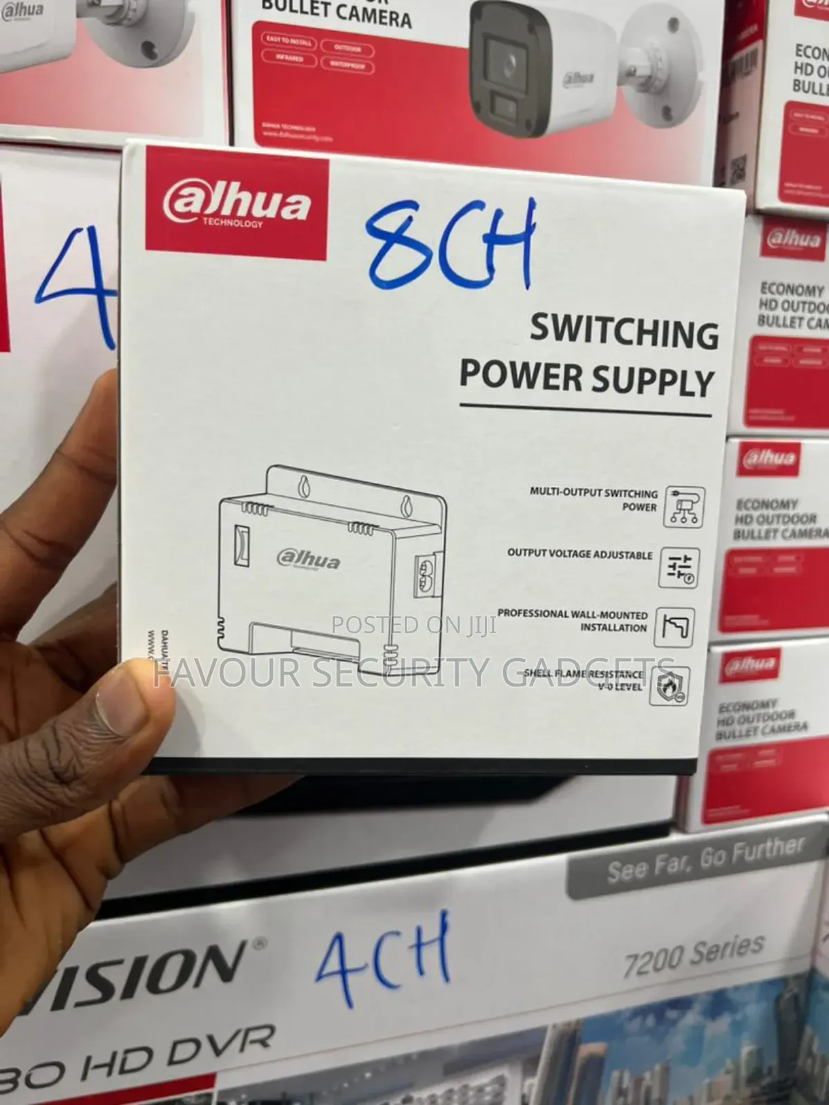 Dahua 8channel Power Supply Box