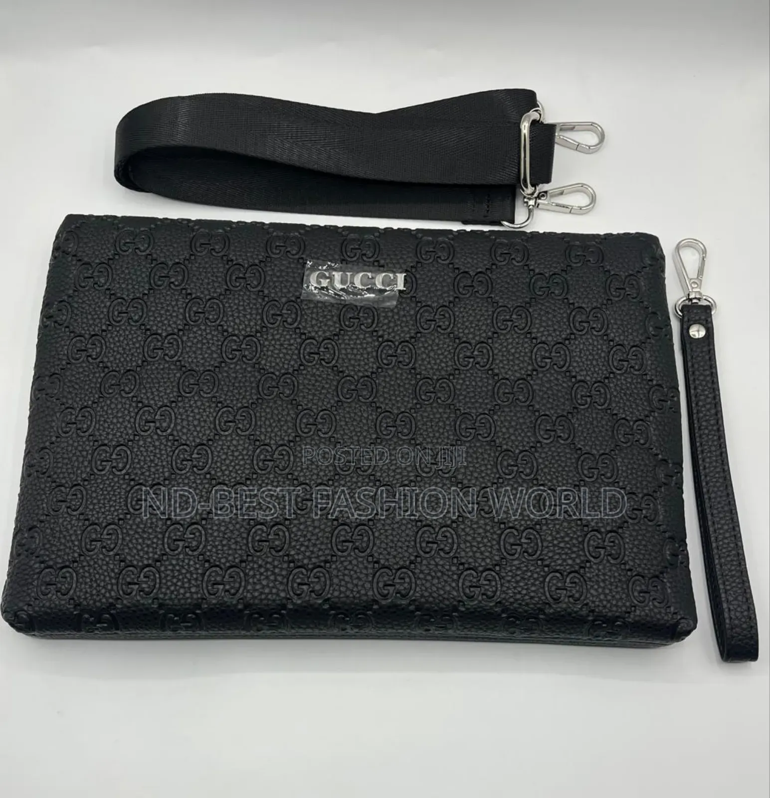 Gucci Leather Black Purse