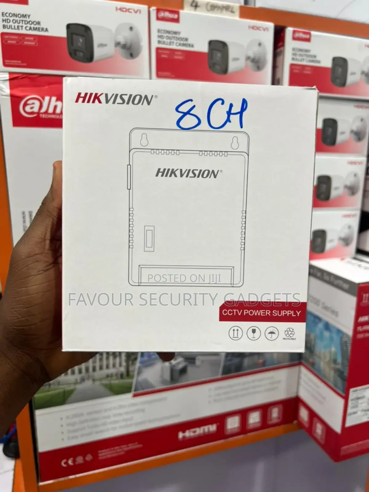 Hikvision 8 Channel Power Supply