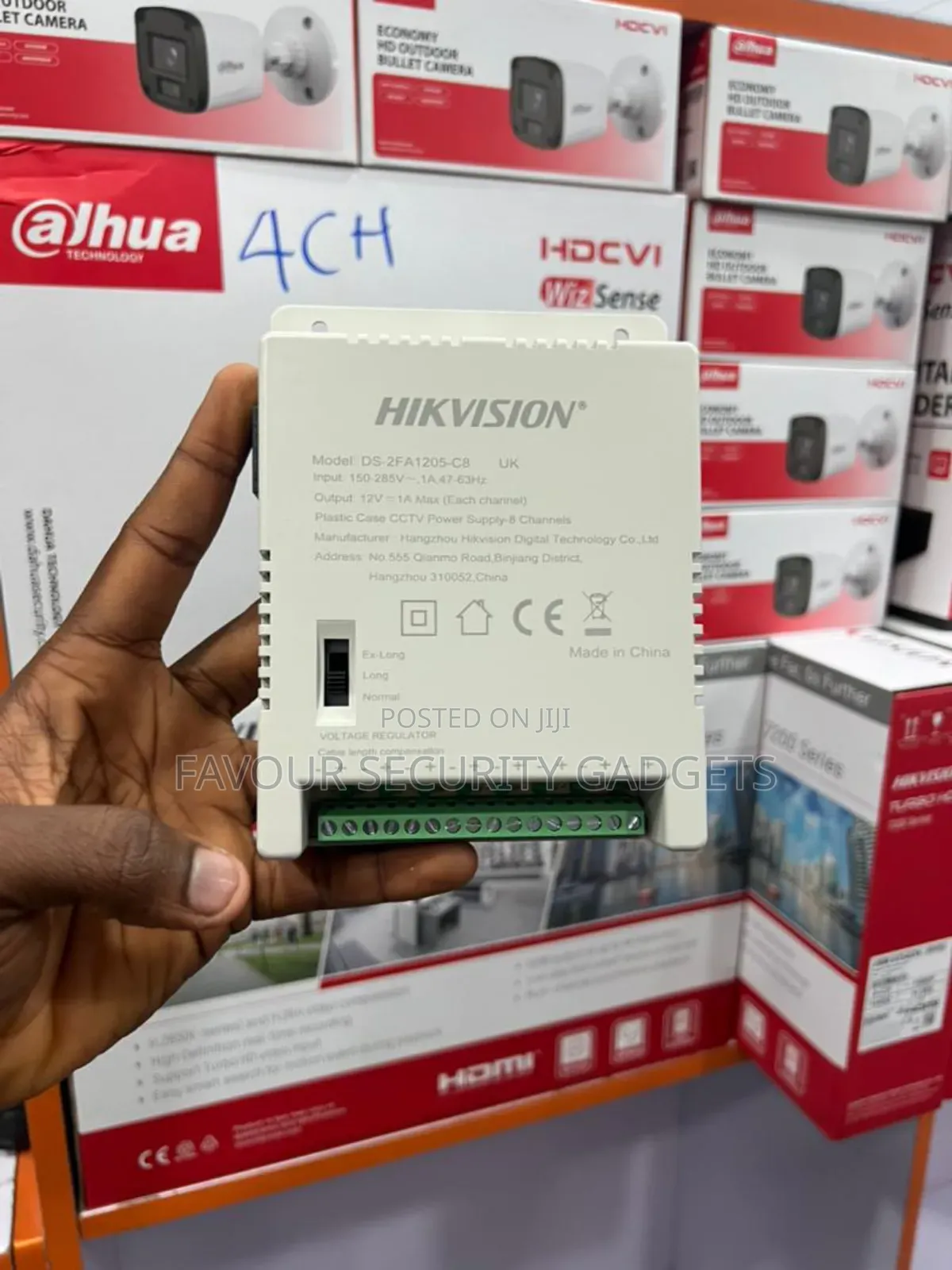 Hikvision 8 Channel Power Supply
