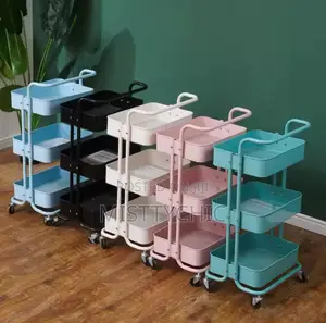 3 Layer Salon Trolley Utility Rack
