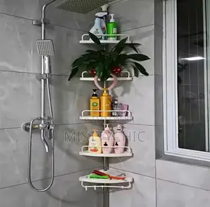 Adjustable Telescopic Bathroom Shelf