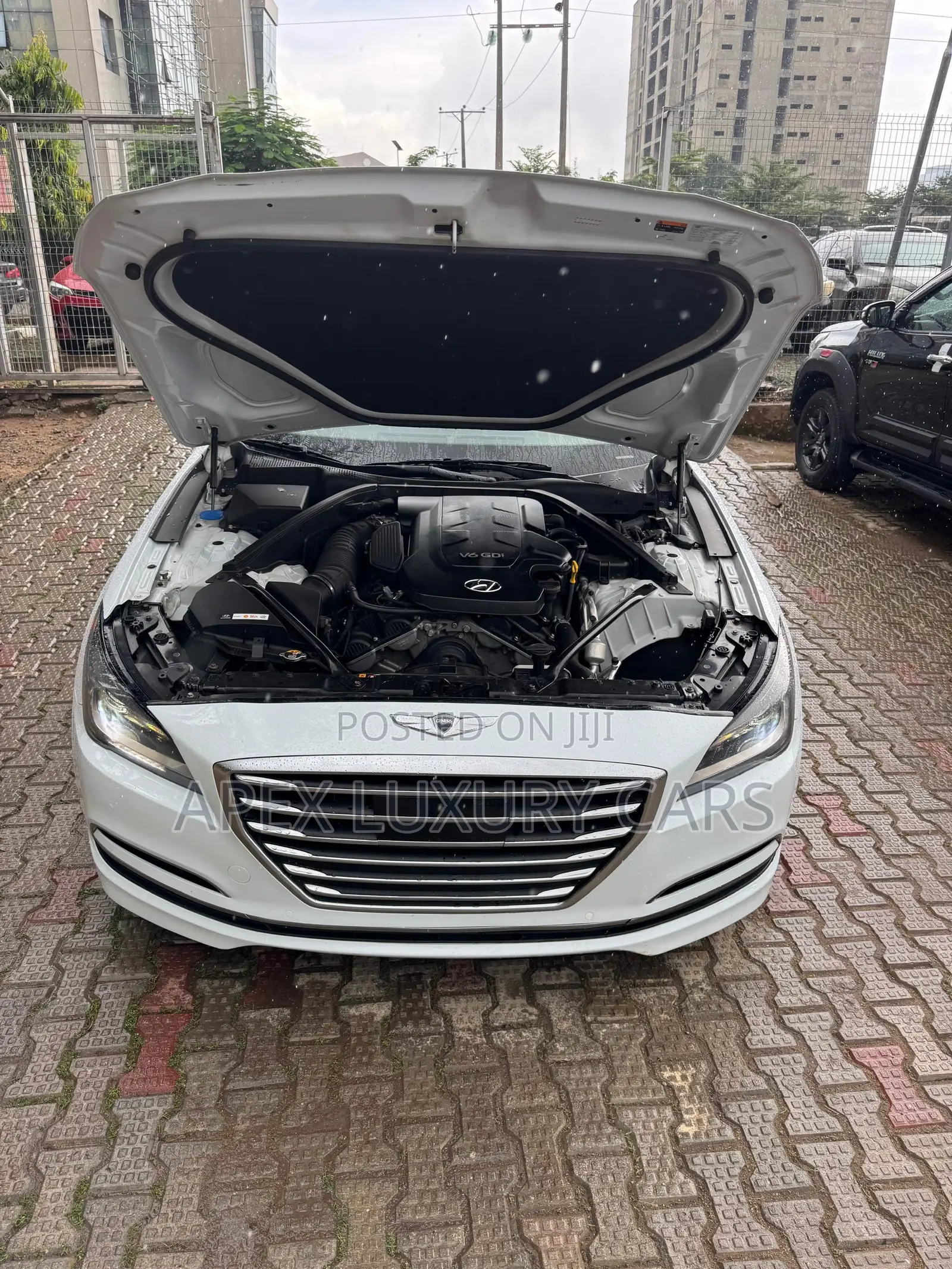 Hyundai Genesis 2015 White