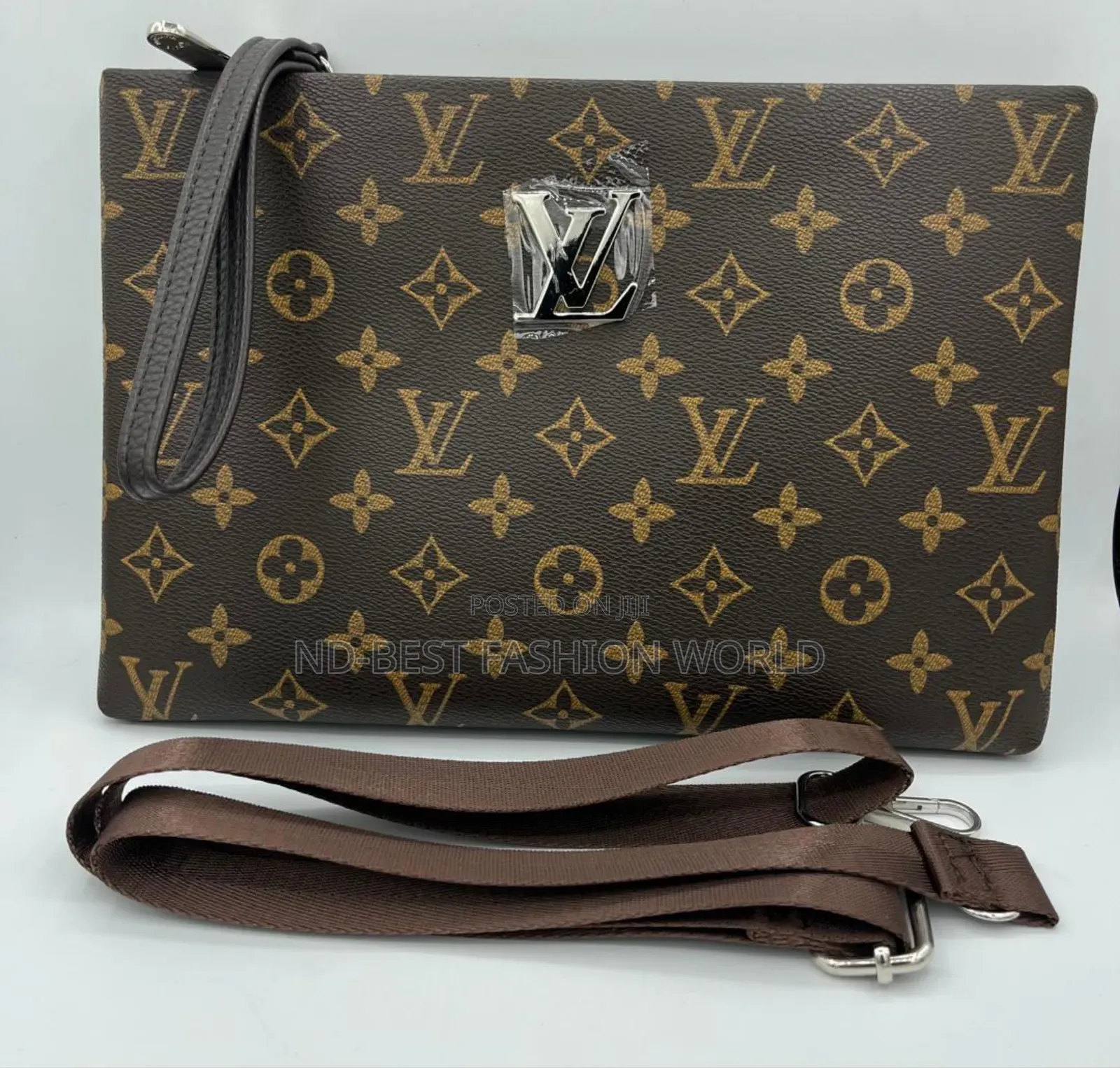 Brown Leather Louis Vuitton Purse
