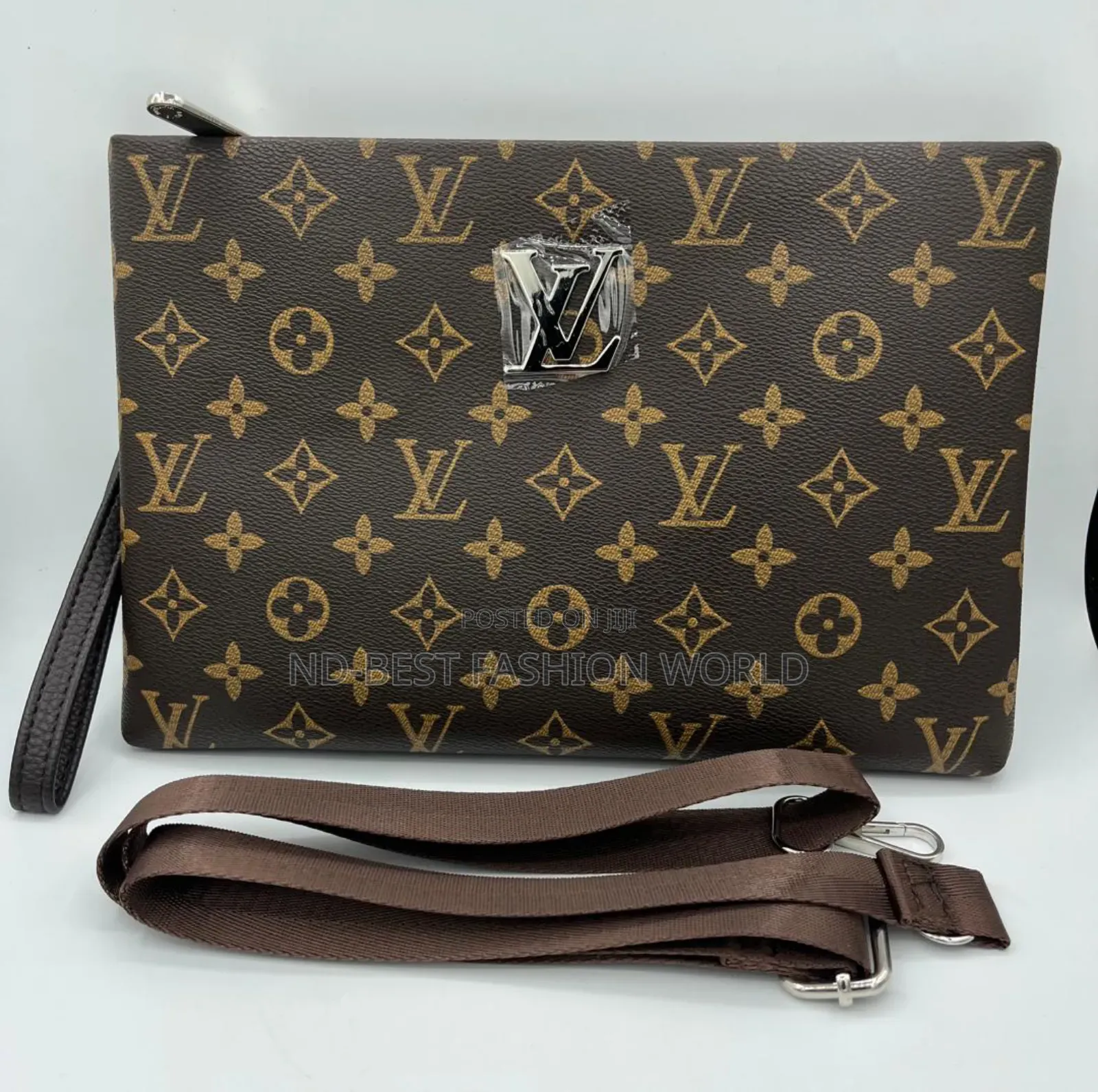 Brown Leather Louis Vuitton Purse