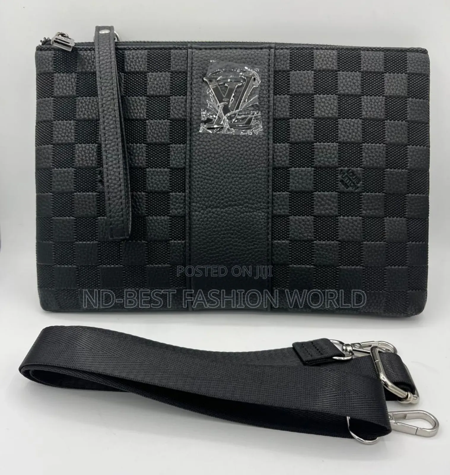 Black Men's Louis Vuitton Luxury Purse