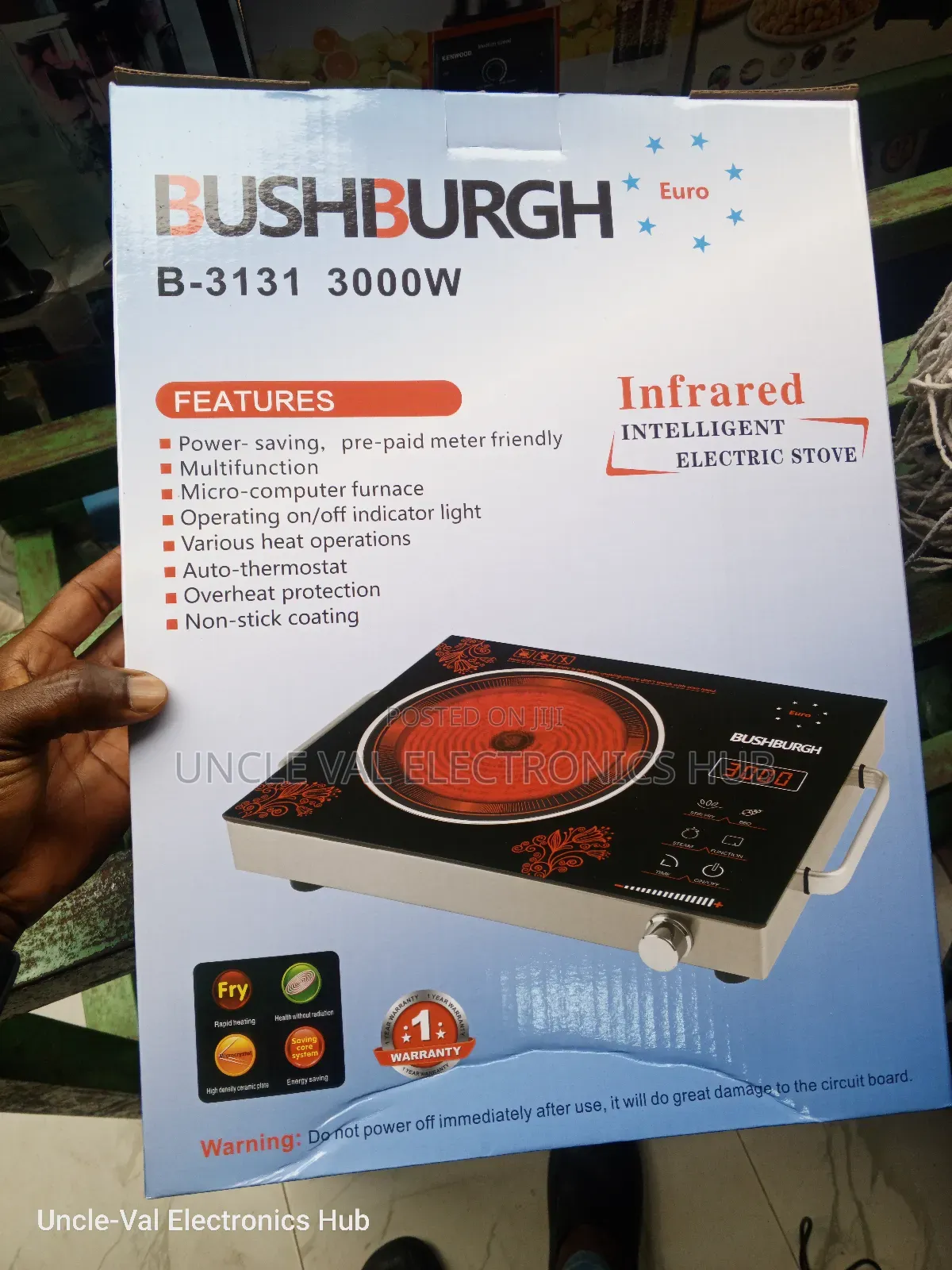 Bushburgh Infrared Intelligent Electric Cooker