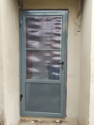 Aluminum Single Panel Hinge Door Net