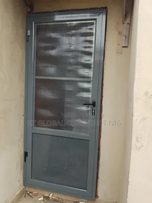 Aluminum Single Panel Hinge Door Net