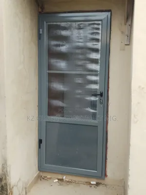 Aluminum Single Panel Hinge Door Net