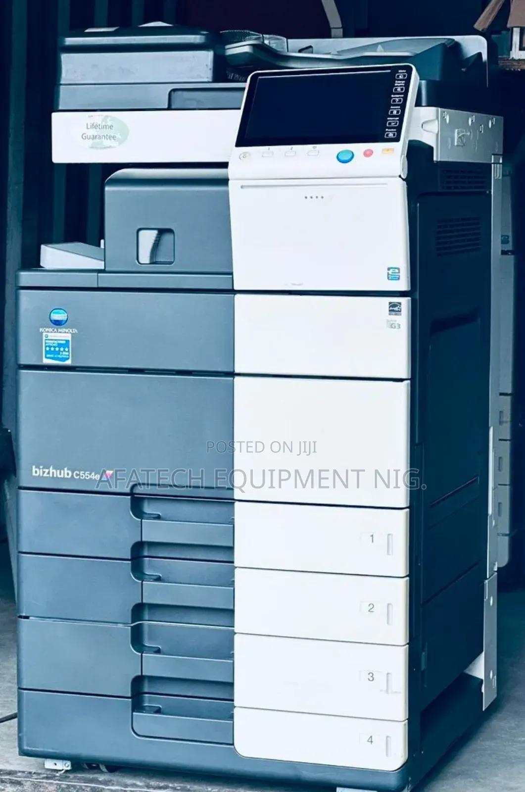 Bizhub C554e Di Photocopy Machine for sale - AFATECH EQUIPMENT NIG ...