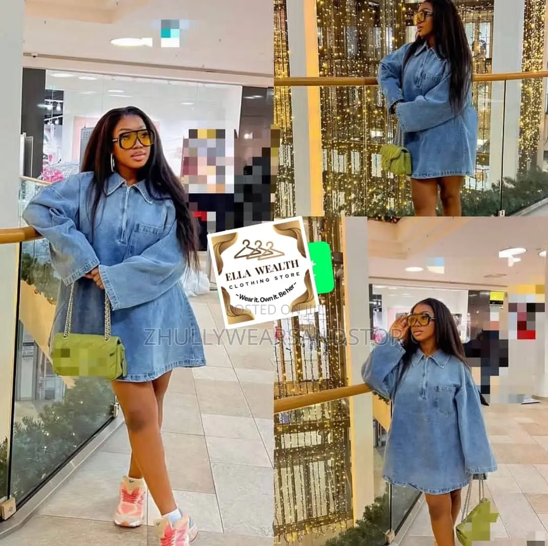 Jean Denim Flay Gown