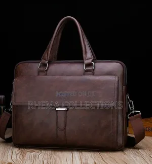 Jeep Buluo Luxury Genuine Leather Men’S Office/Laptop Bag