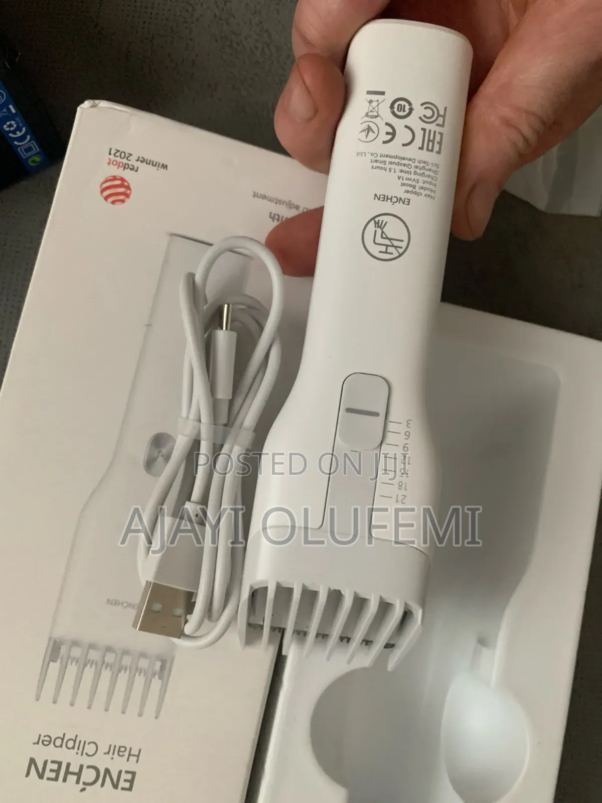 Enchen Boost Electric Hair Clippers.