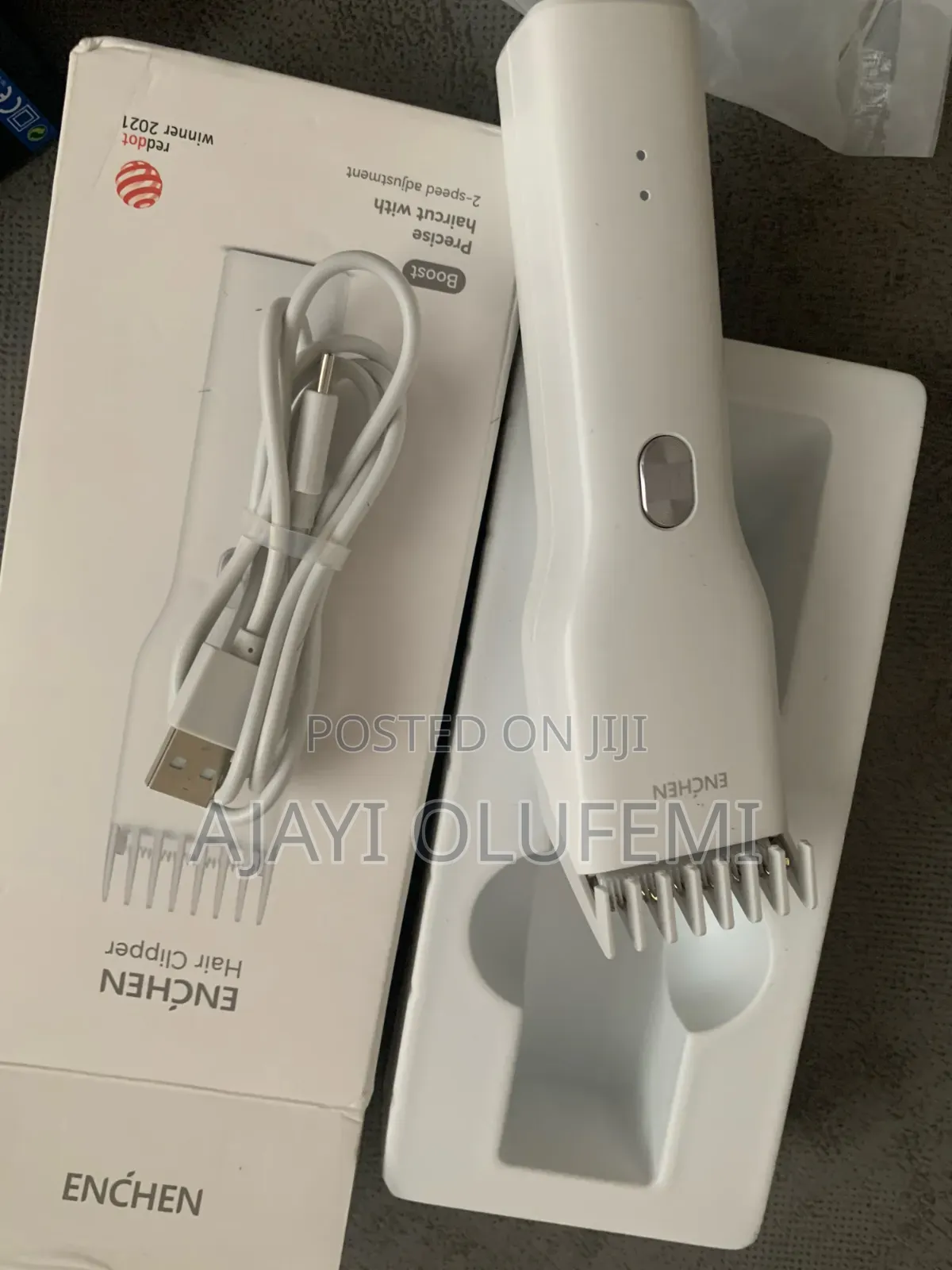 Enchen Boost Electric Hair Clippers.