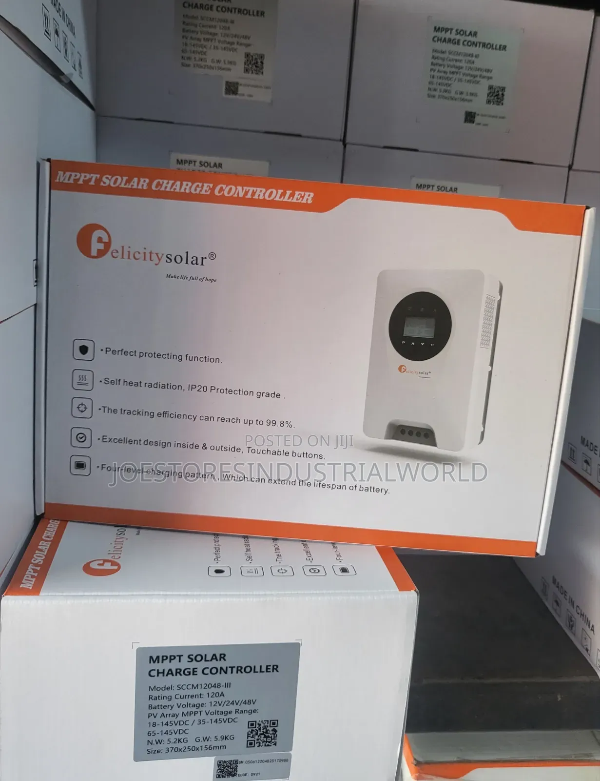 Felicity 120a MPPT Charger Controller