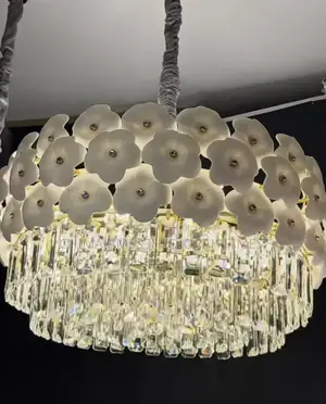 French Style Luxury Living Room Hall Pendant Light 2025 New