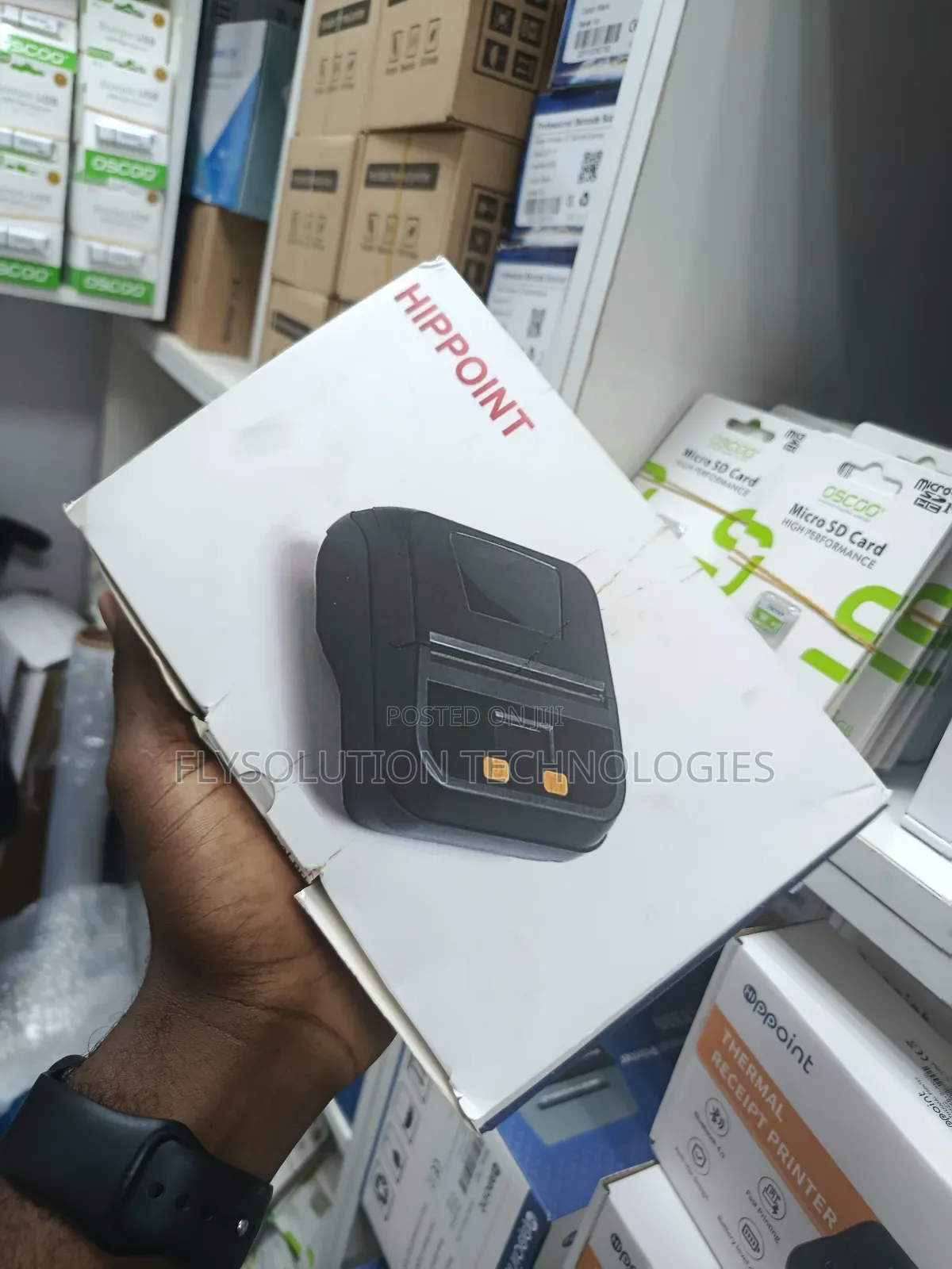 2-in-1 Thermal Label Receipts Printer 80mm