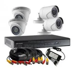 4 Channel CCTV Camera Package
