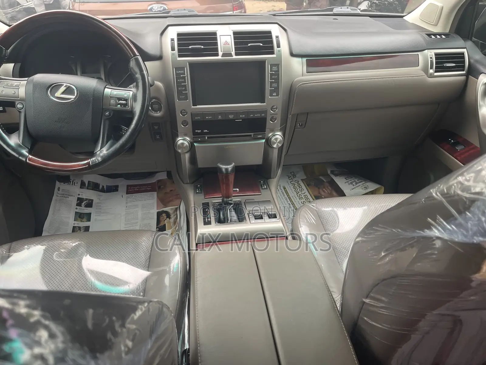 Lexus GX 2014 Gold