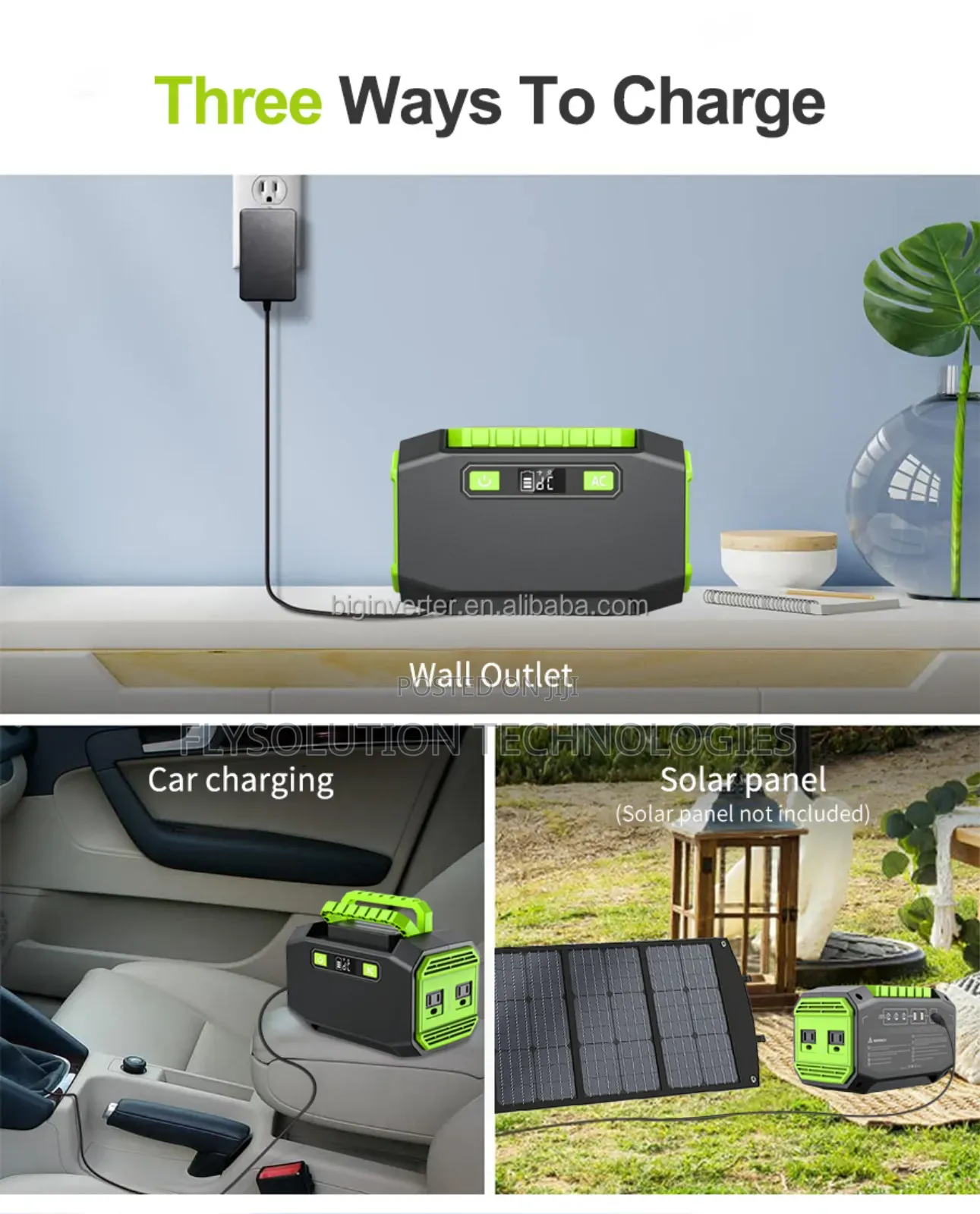 200w Portable Power Station 54600mah Solar Generator